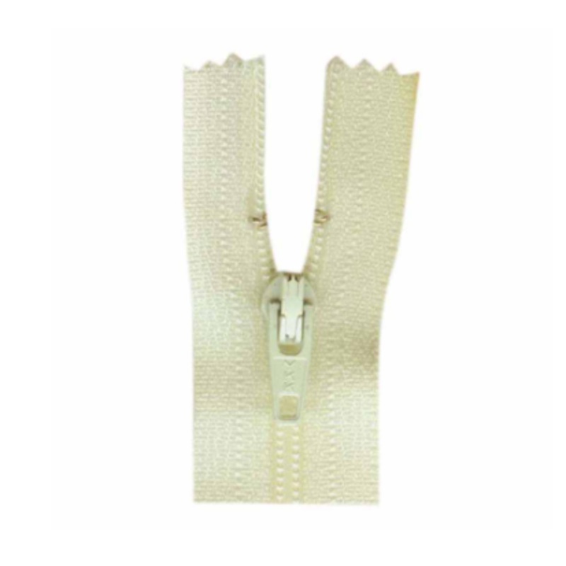 Costumakers All Purpose Zipper - 9 inch, Closed End - Ivory