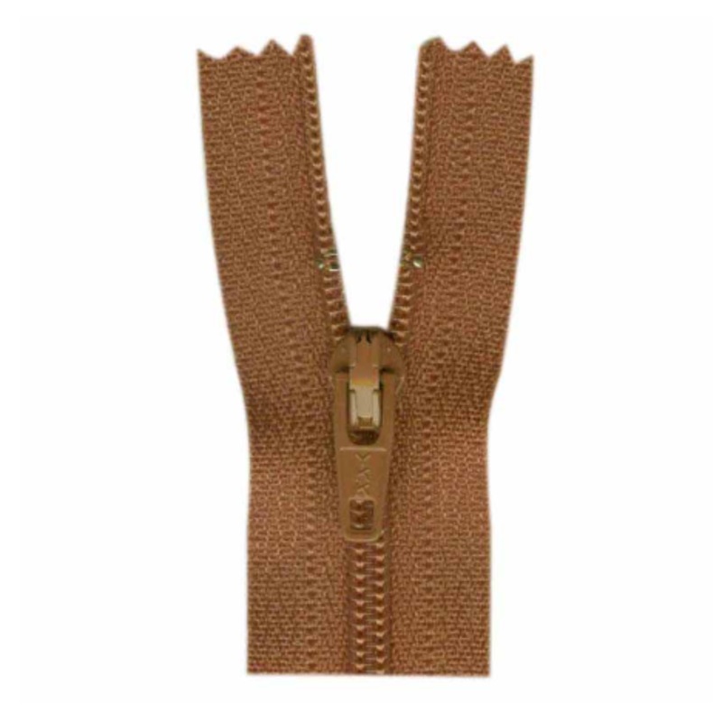 Costumakers All Purpose Zipper - 9 inch, Closed End - Rust