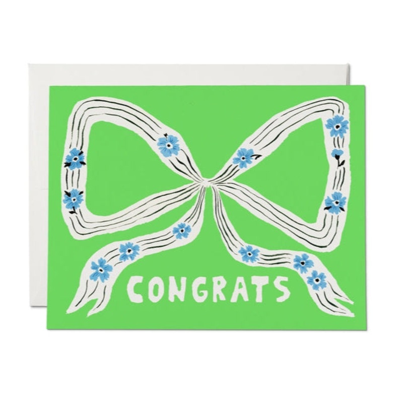 Perfect Bow Congratulations Card