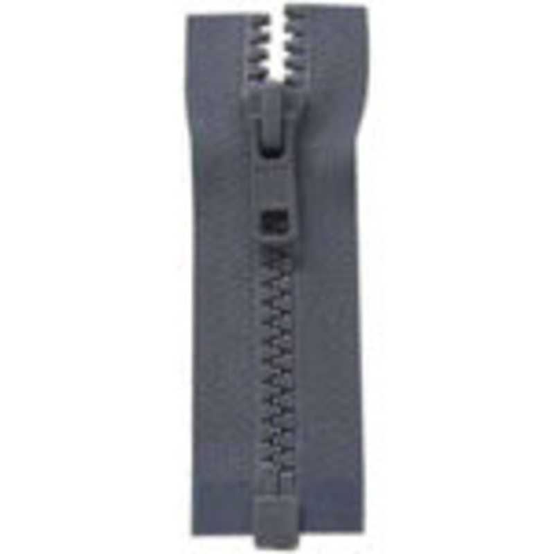 Costumakers Activewear One Way Separating Zipper - Grey
