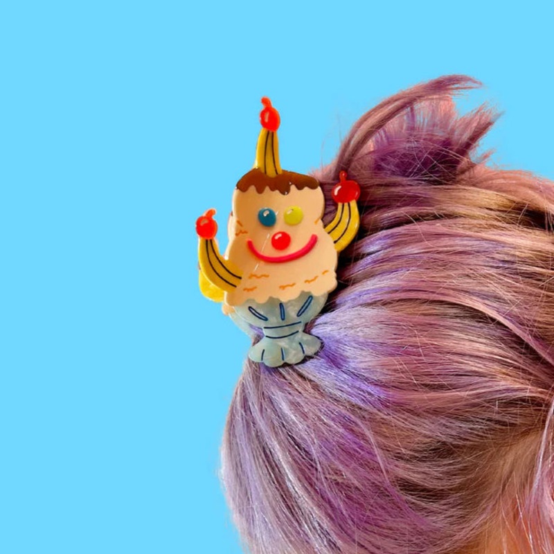 Ice Cream Sundae Hair Claw