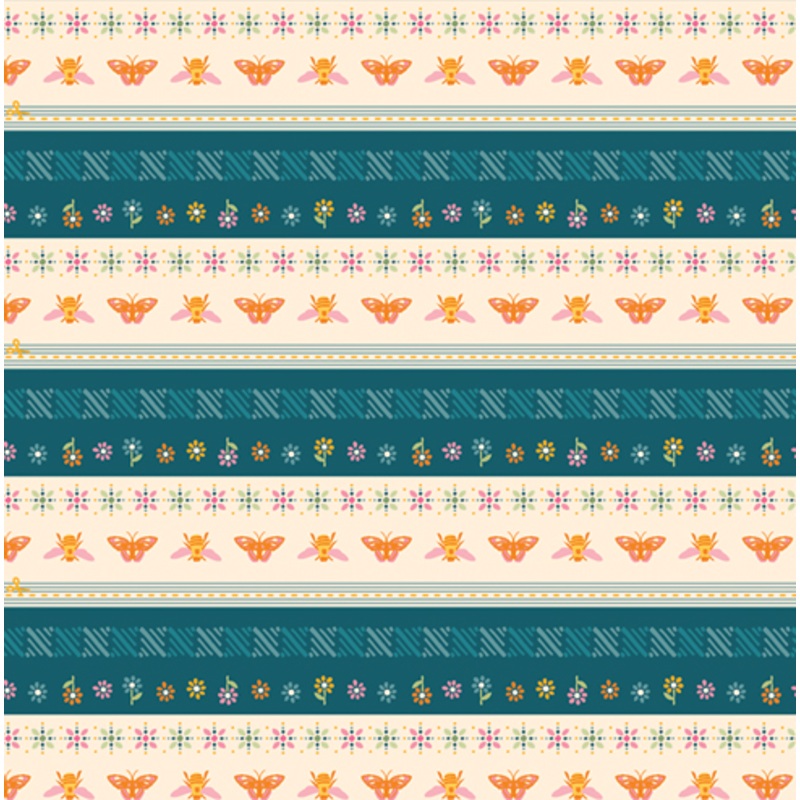 AGF 2.5 Edition - Marigold; Flutter Bound Binding Fabric, 2.5 strips