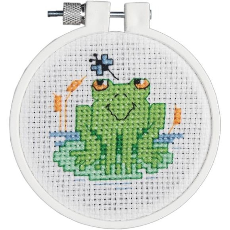 Janlynn Froggy Kid's Cross Stitch Kit