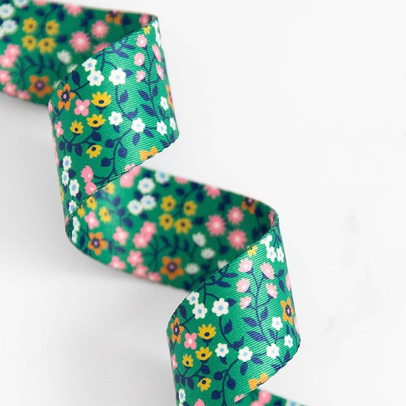 1.5 Clothesline Floral Webbing