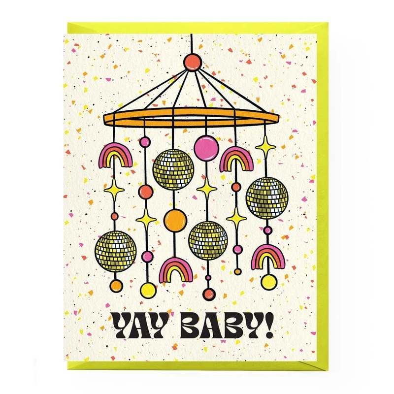 Disco Baby Card