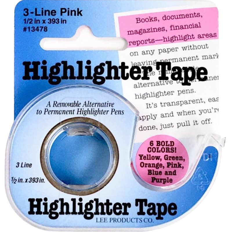 Highlighter Tape - Pink