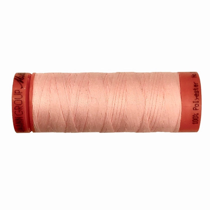 Mettler 100% Polyester Thread - 100mt - 0082 - Iced Pink