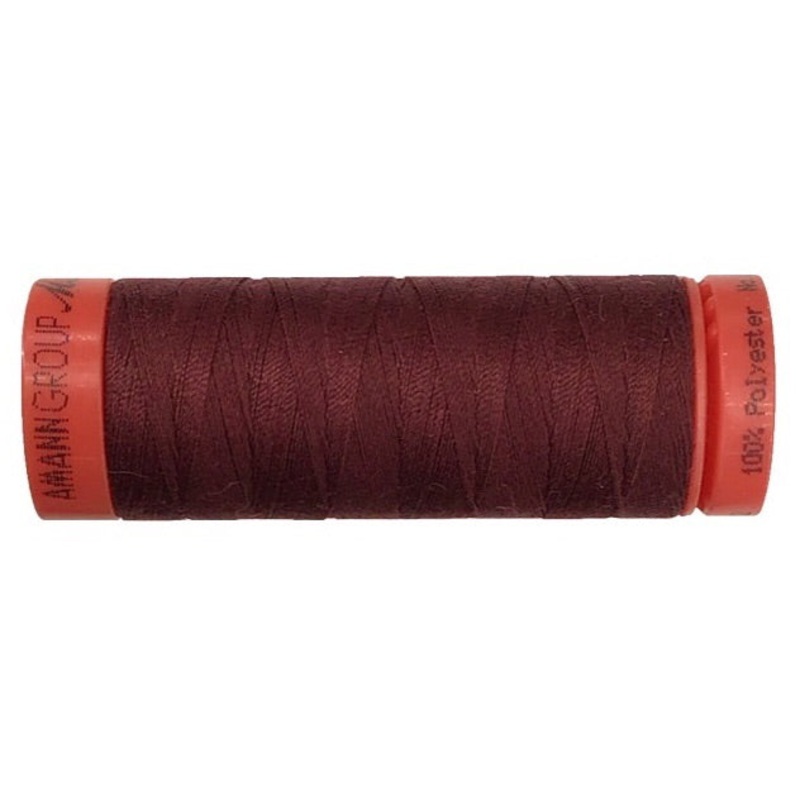 Mettler 100% Polyester Thread - 100mt - 0109 - Bordeaux
