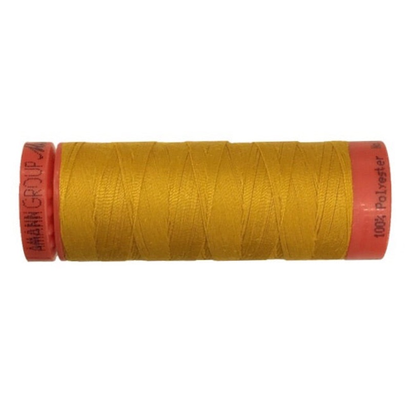 Mettler 100% Polyester Thread - 100mt - 0118 - Gold