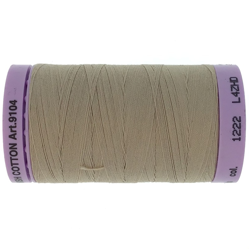 Mettler Cotton 50wt Thread - 500mt - 1222 - Sandstone