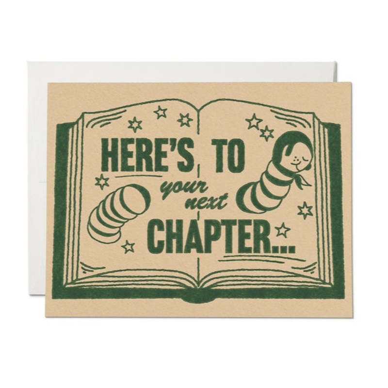 Next Chapter Congratulations Card