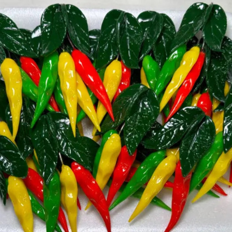 Triple Chili Peppers Magnet