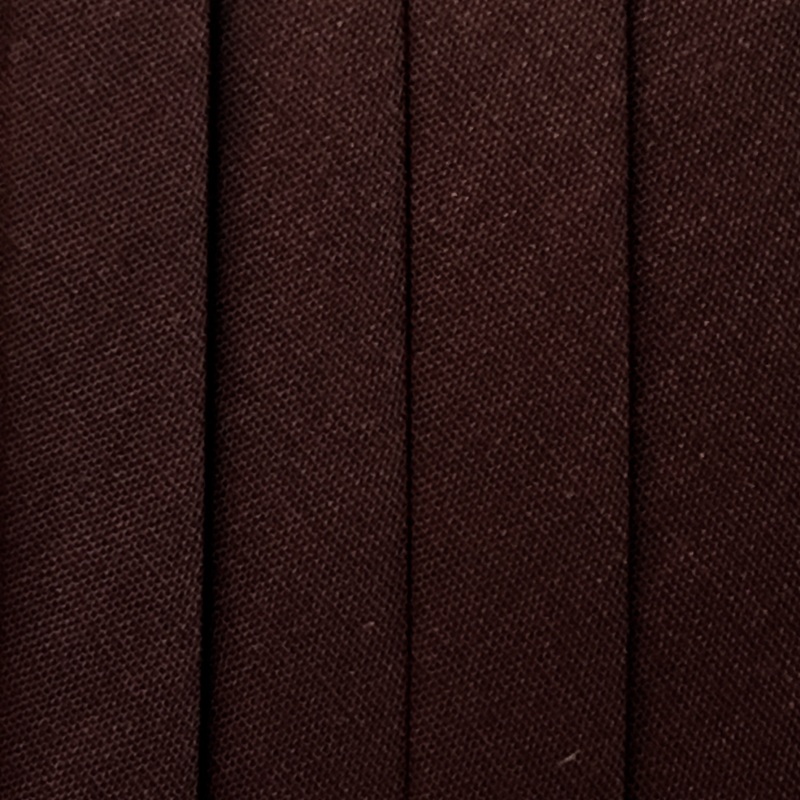 Bias Tape Wide Double Fold - 3 yd pack - Brown