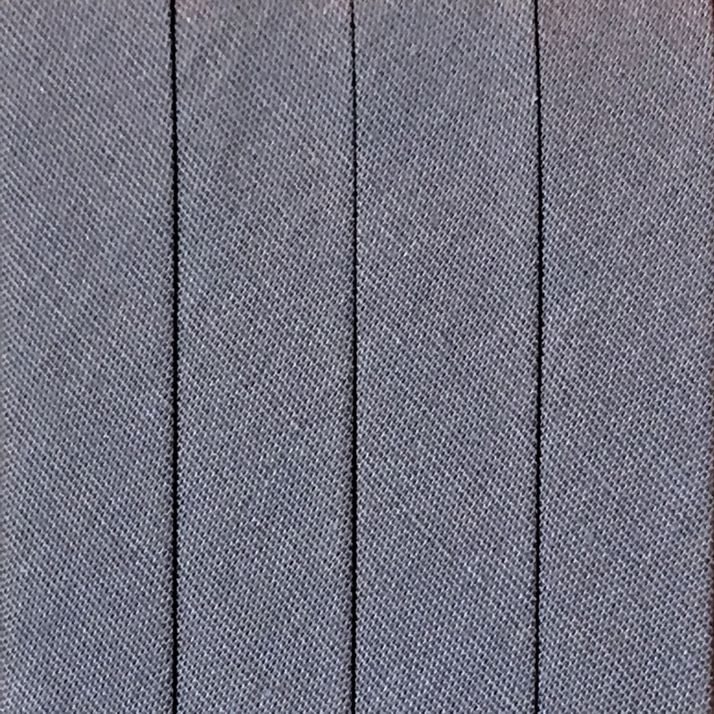 Bias Tape Wide Double Fold - 3 yd pack - Grey