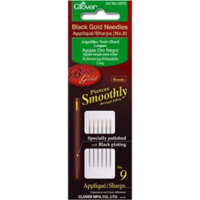 Black Gold Needles - Applique 9