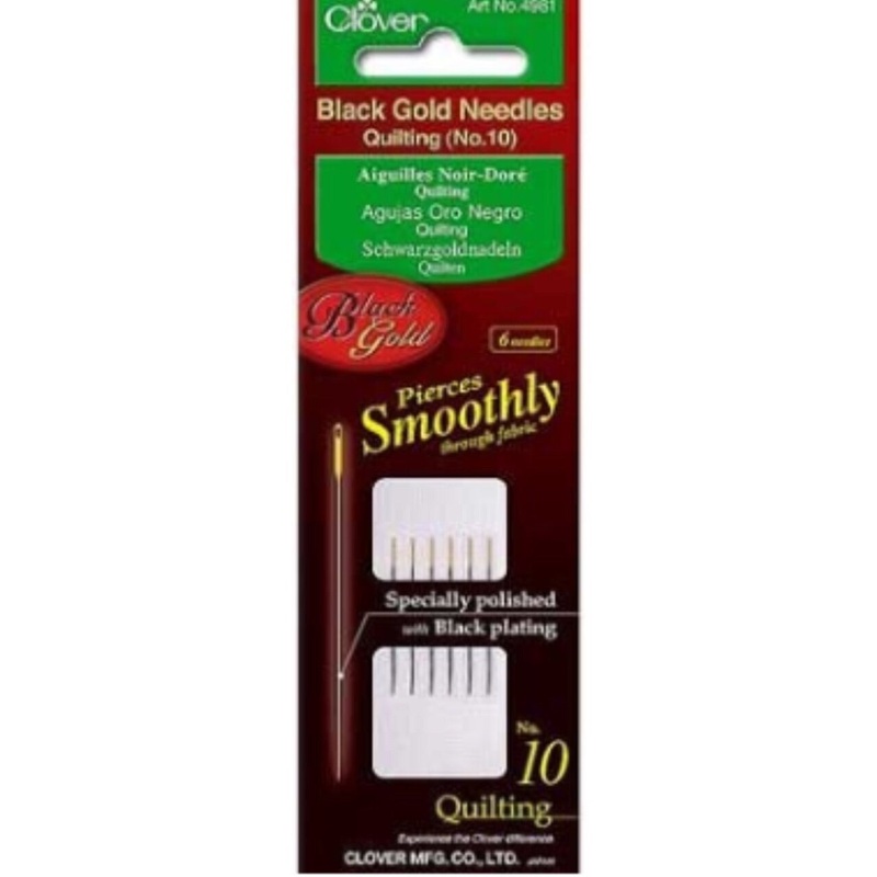 Black Gold Needles - Quilting 10