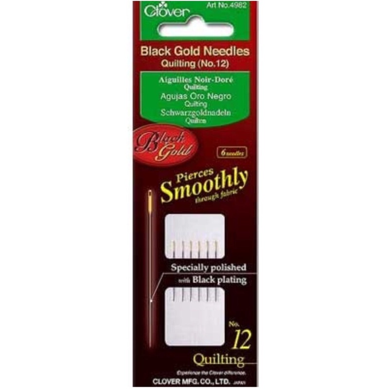 Black Gold Needles - Quilting 12