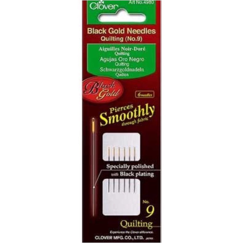 Black Gold Needles - Quilting 9