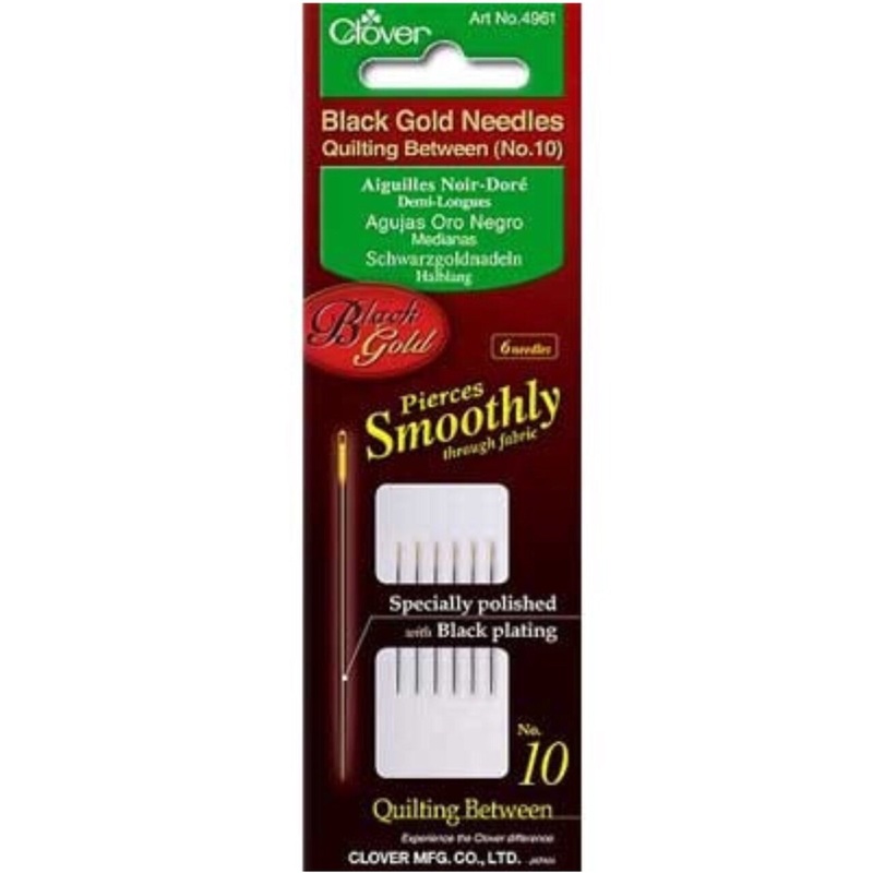 Black Gold Needles - Quilting Between 10