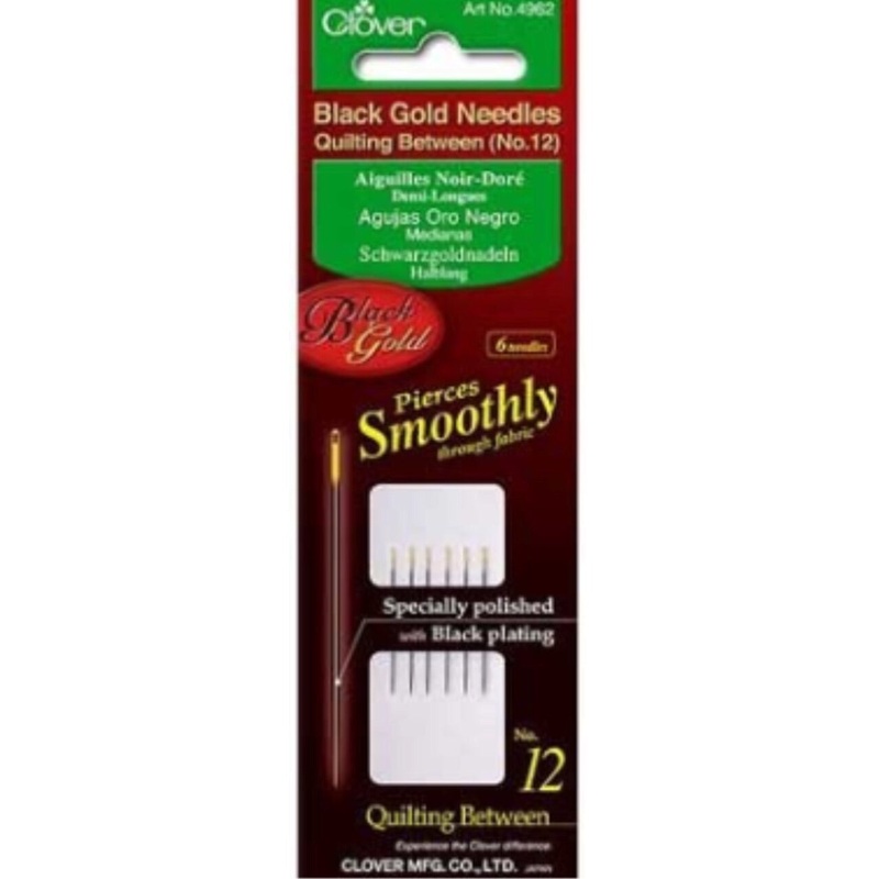 Black Gold Needles - Quilting Between 12