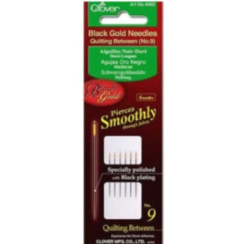 Black Gold Needles - Quilting Between 9