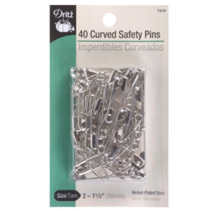 Curved Safety Pins