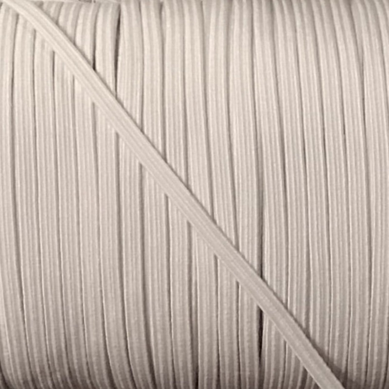 Elastic - White - 1/8 (3mm)-Half Meter