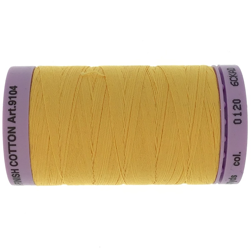 Mettler Cotton 50wt Thread - 500mt - 0120 - Summersun