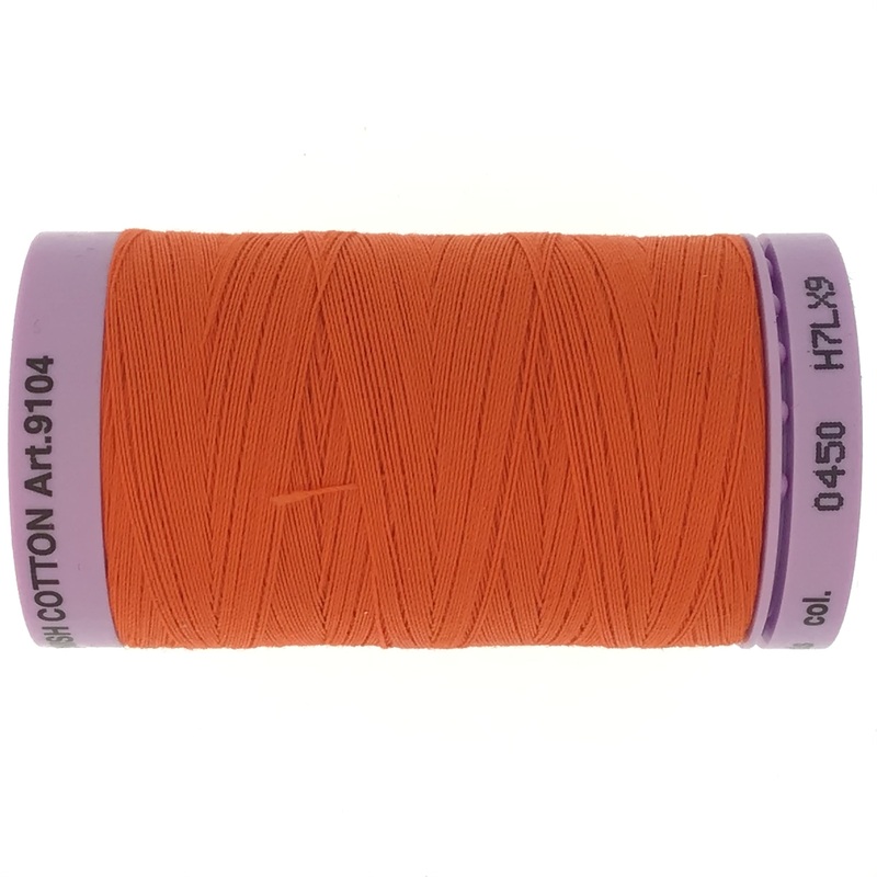 Mettler Cotton 50wt Thread - 500mt - 0450 - Paprika