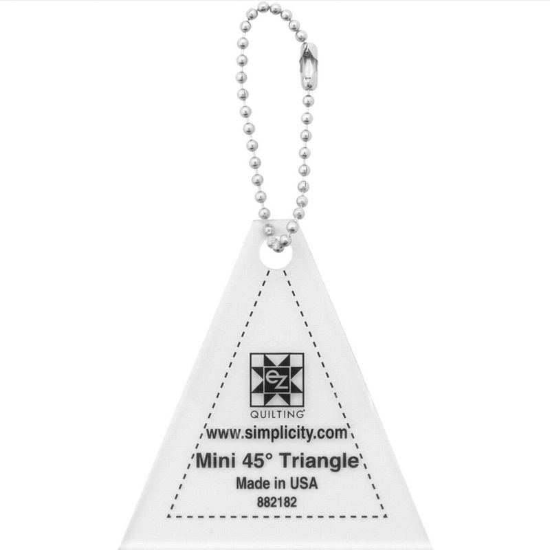 Mini Triangle 45 Acrylic Tool - Keychain