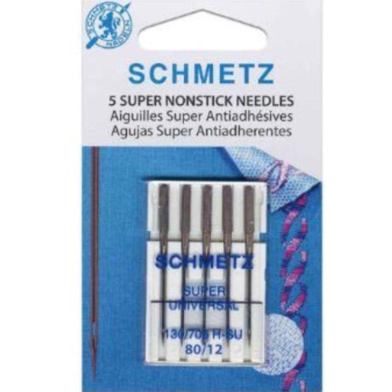 Nonstick Sewing Machine Needles - 80/12