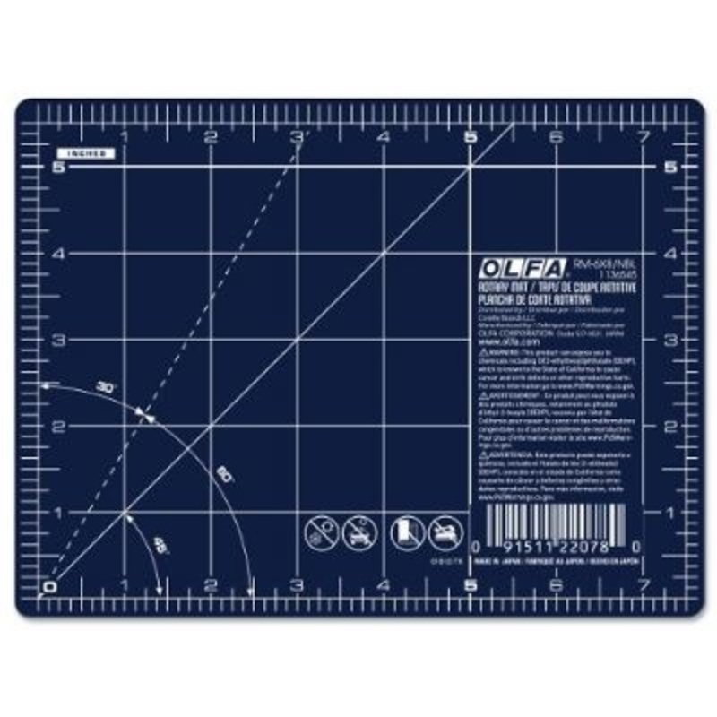 Rotary Mat - 6 x 8 - Navy