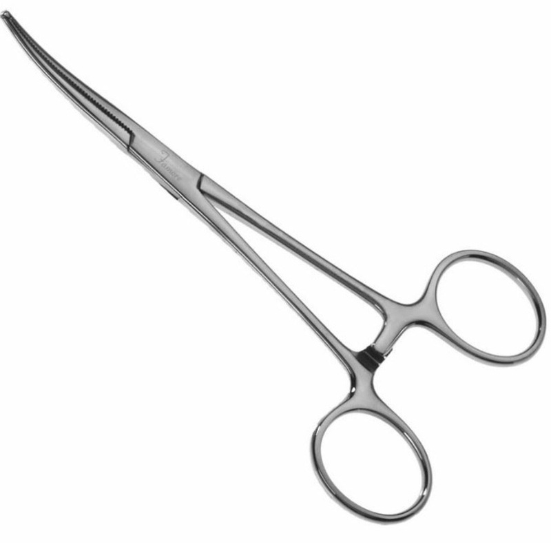5 Curved Hemostat Forceps