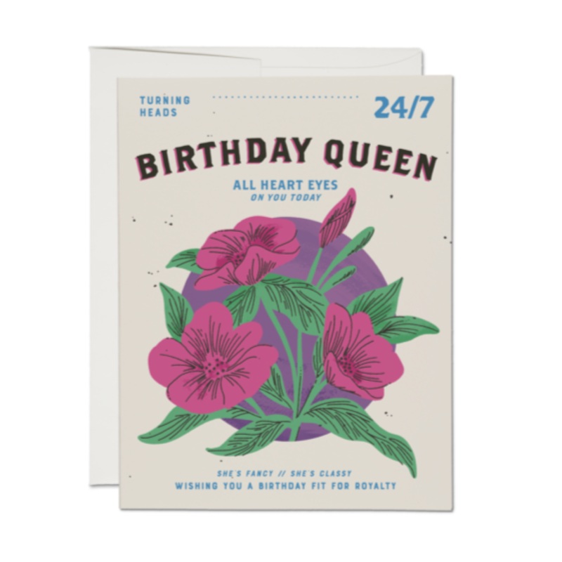 Birthday Queen Card