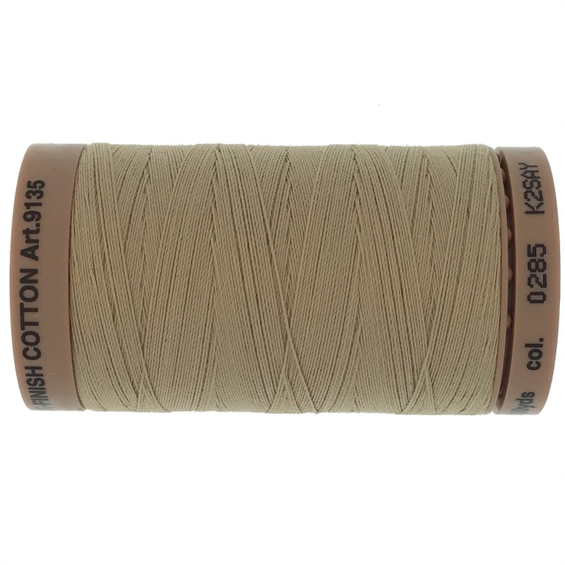 Mettler Cotton 40wt Thread - 457mt - 0285 - Caramel Cream