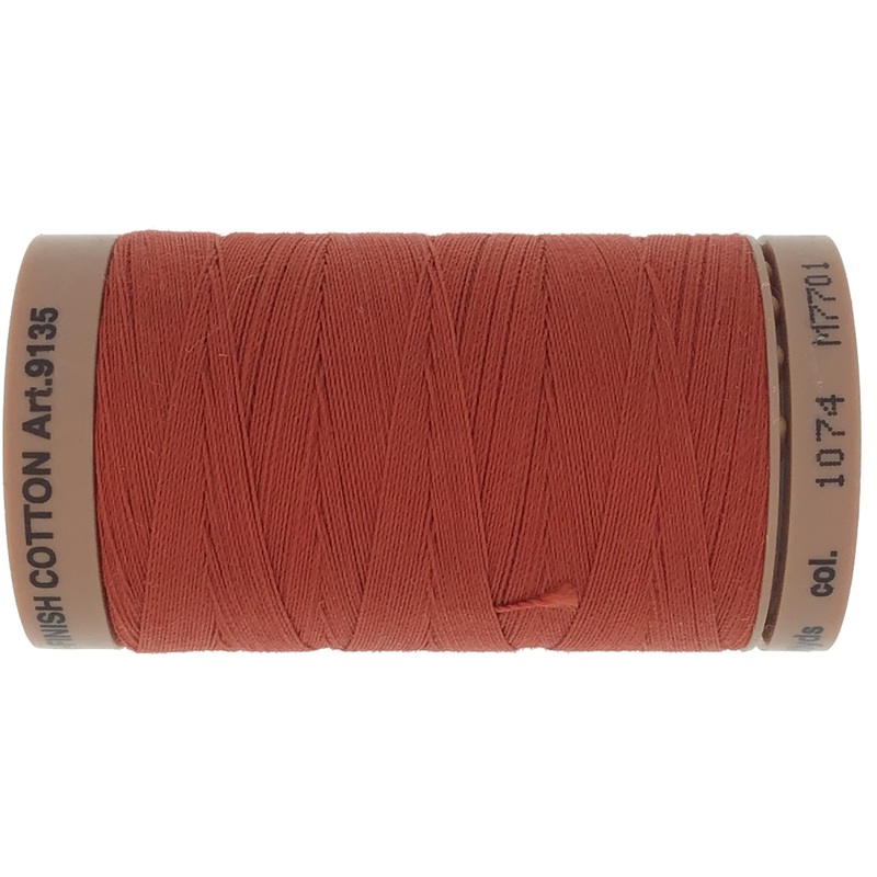 Mettler Cotton 40wt Thread - 457mt - 1074 - Brick