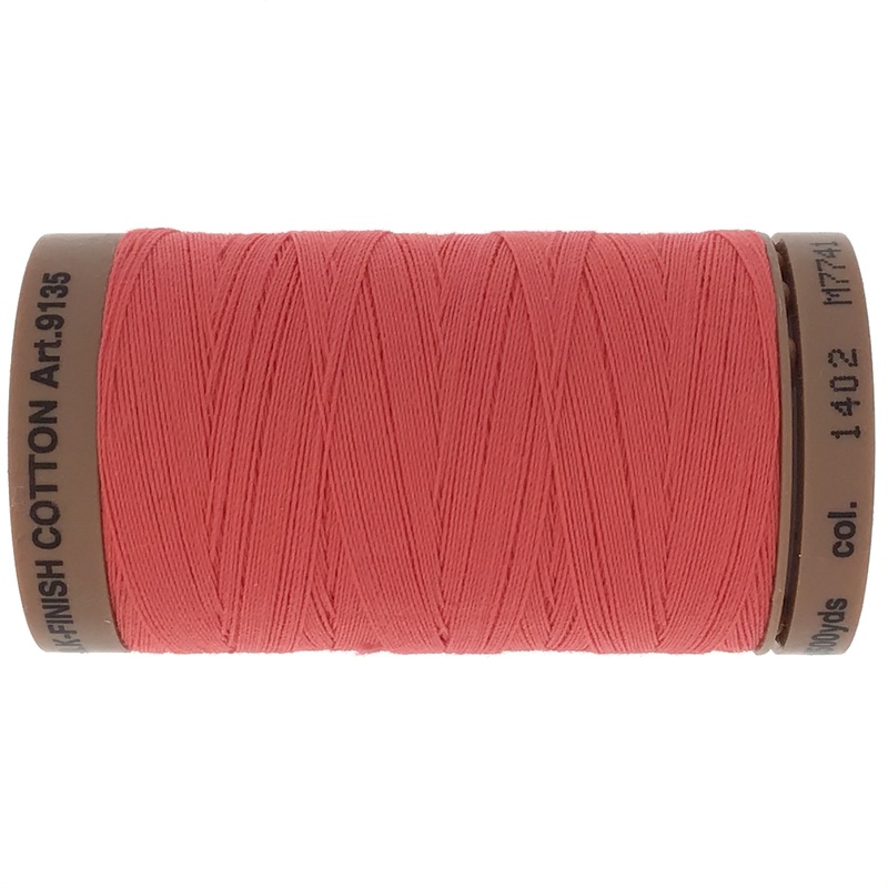 Mettler Cotton 40wt Thread - 457mt - 1402 - Persimmon