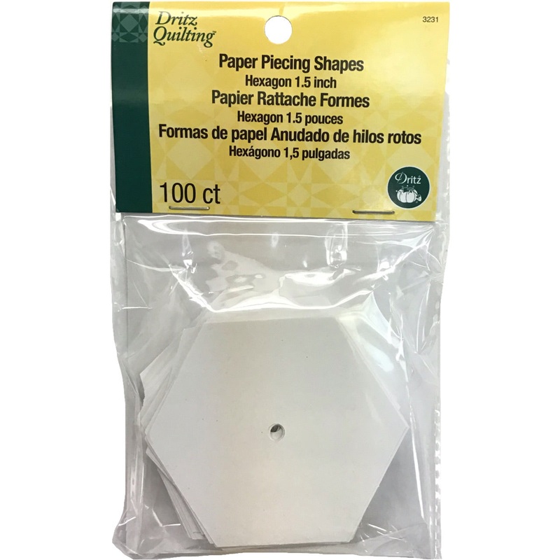 Paper Piecing Hexagon - 1.5