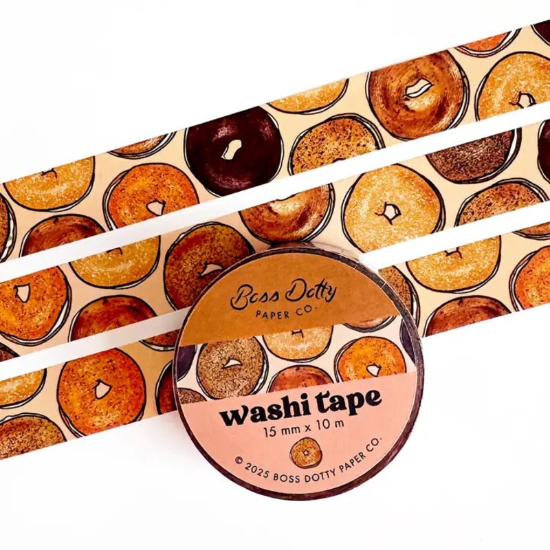 Bagel Pattern Washi Tape