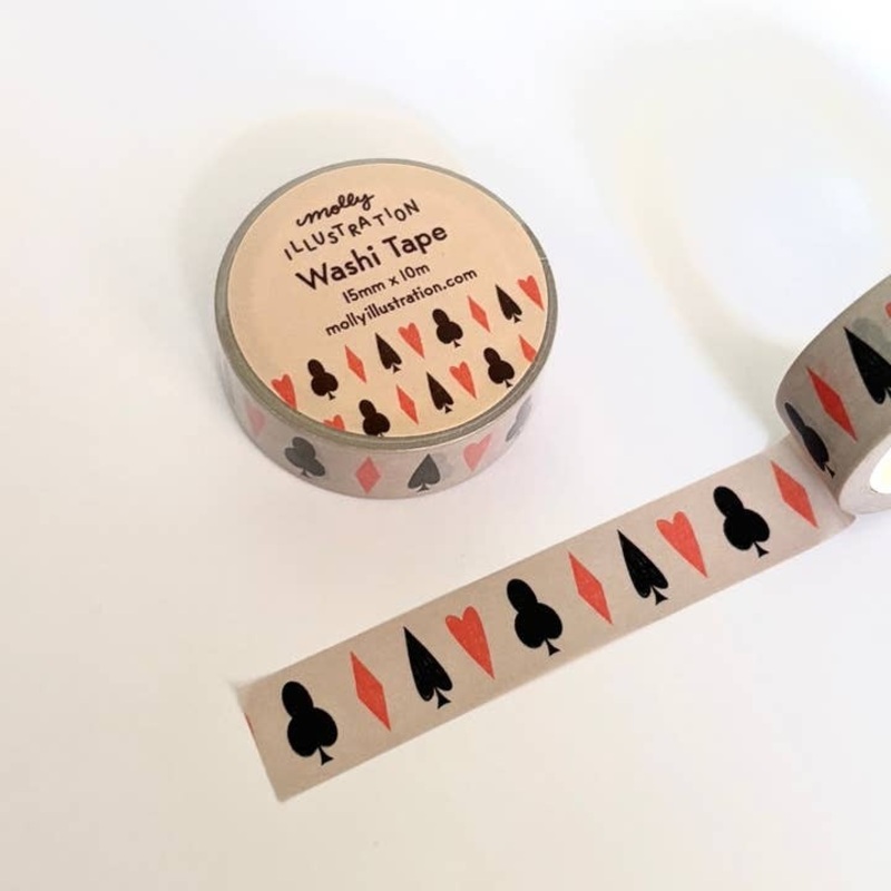 Card Suits Washi Tape