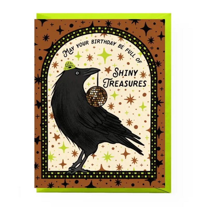 Crow Birthday Card