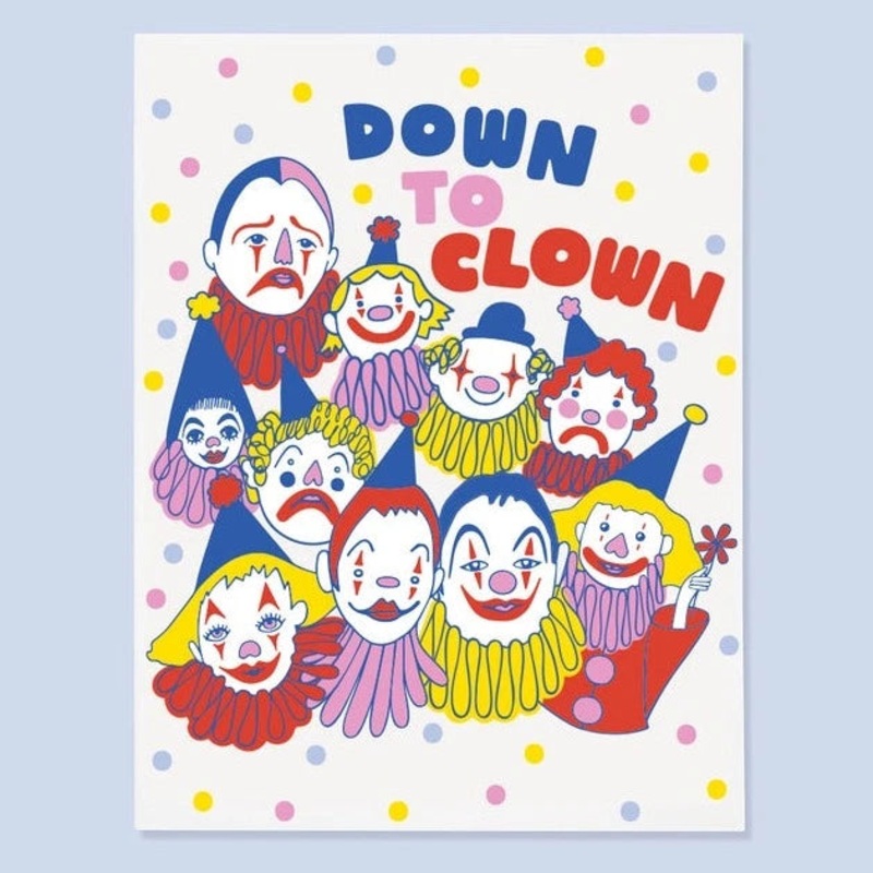Down to Clown Card