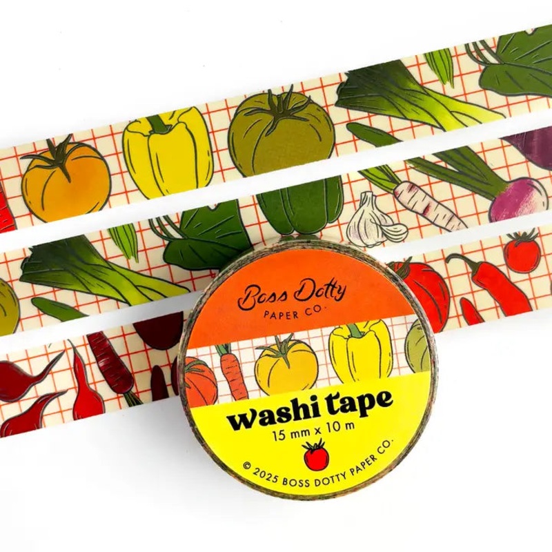 Farmers Market Washi Tape