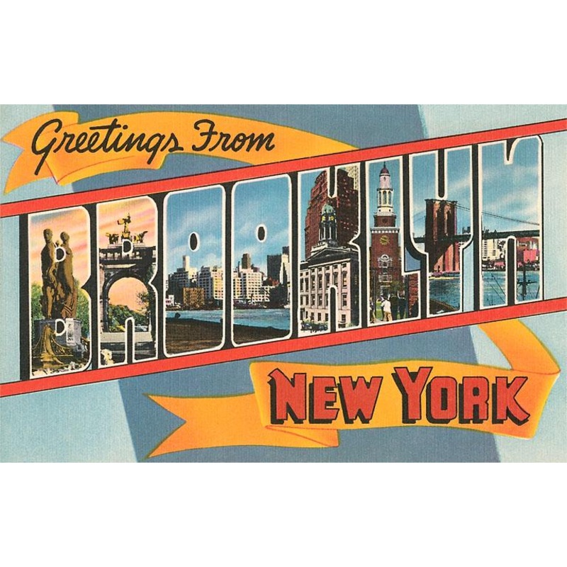 Greetings from Brooklyn Card
