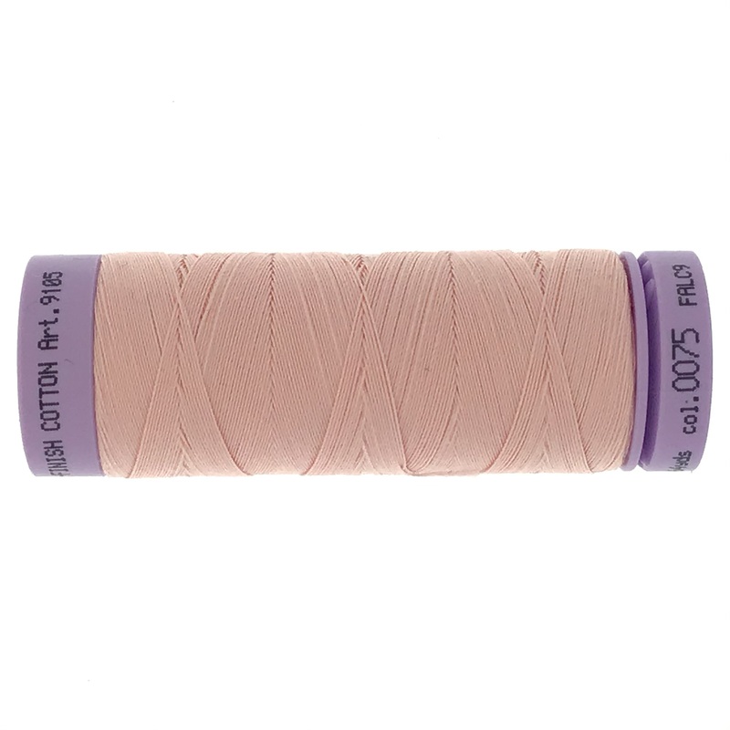 Mettler Cotton 50wt Thread - 150mt - 0075 - Iced Pink