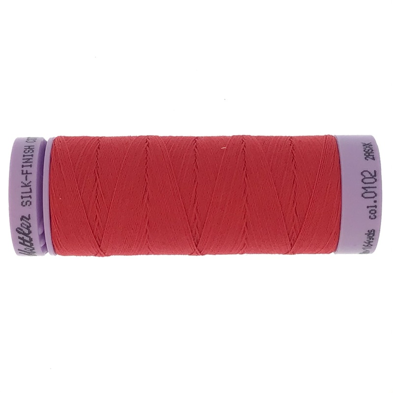 Mettler Cotton 50wt Thread - 150mt - 0102 - Poinsettia