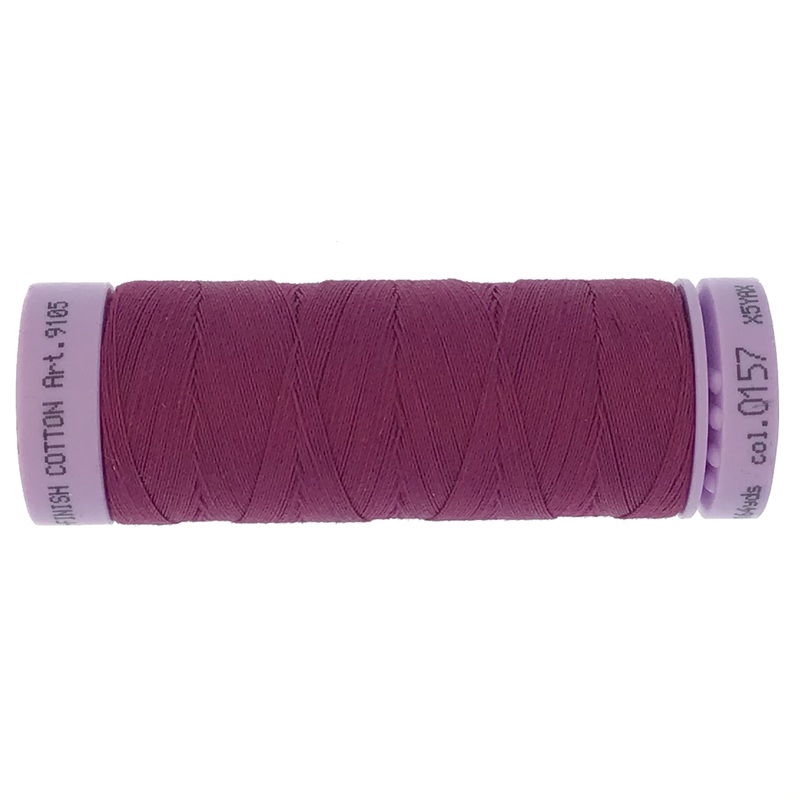 Mettler Cotton 50wt Thread - 150mt - 0157 - Sangria