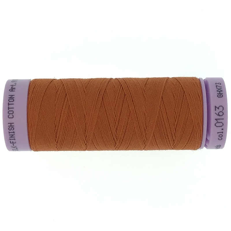 Mettler Cotton 50wt Thread - 150mt - 0163 - Copper