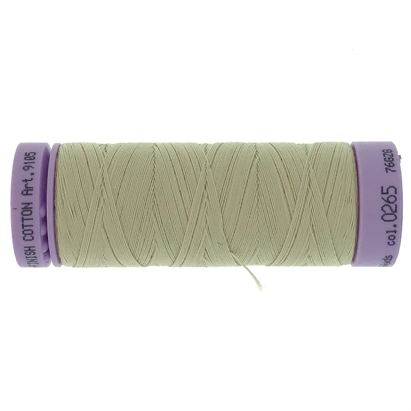 Mettler Cotton 50wt Thread - 150mt - 0265 - Ivory