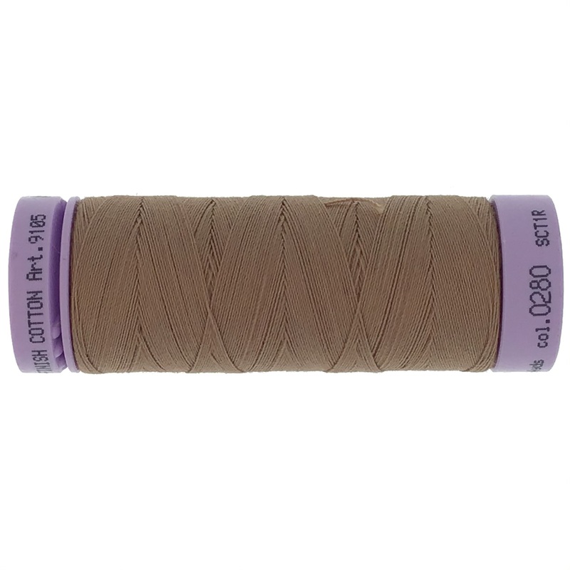 Mettler Cotton 50wt Thread - 150mt - 0280 - Walnut